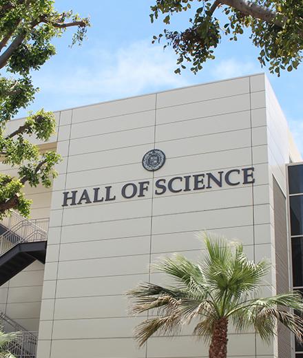 Hall of Science builing at California State University Long Beach