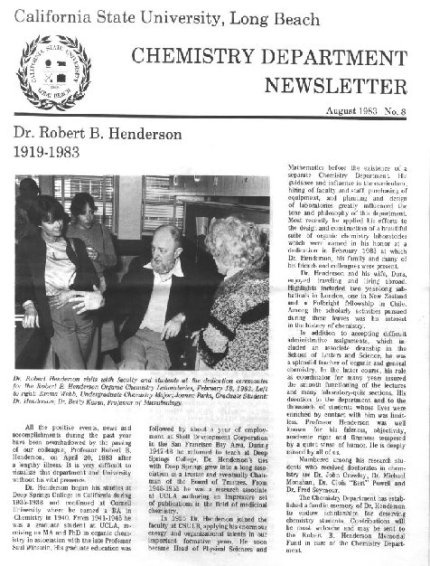 1983 Newsletter