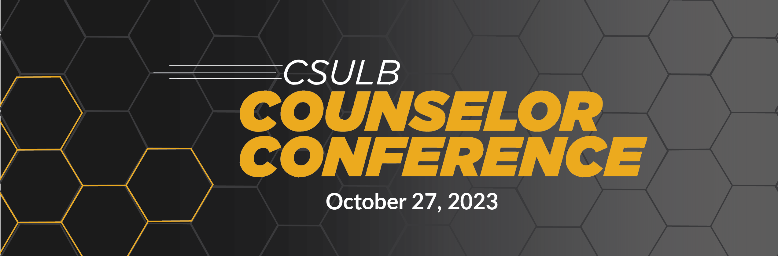 Banner For Counselor Conference