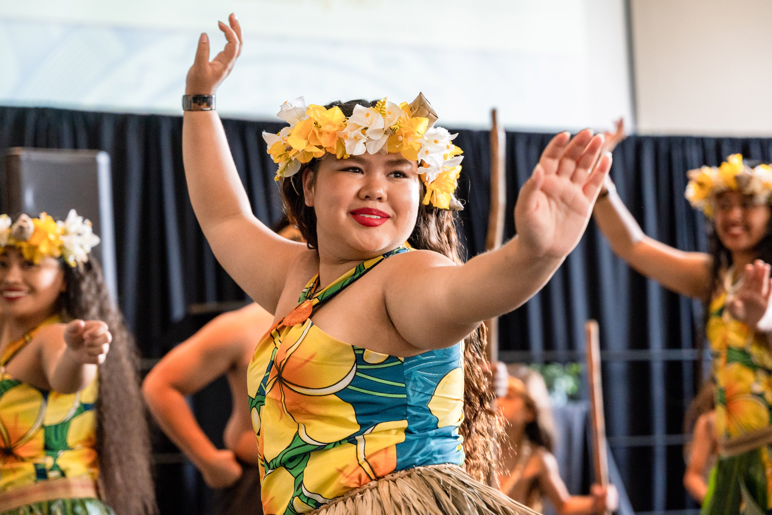 Pacific Islander dancer