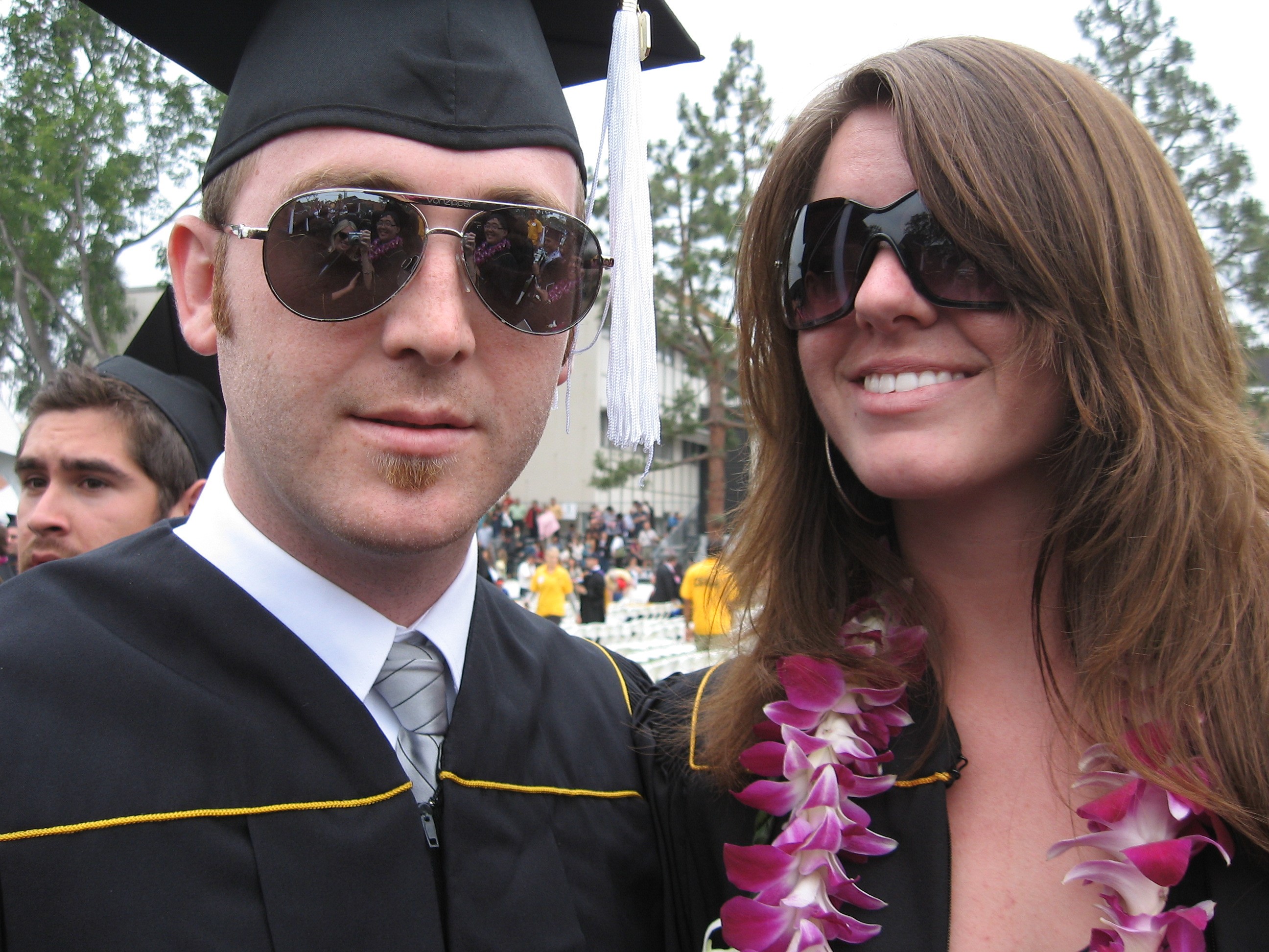 CSULB couple at Commencement