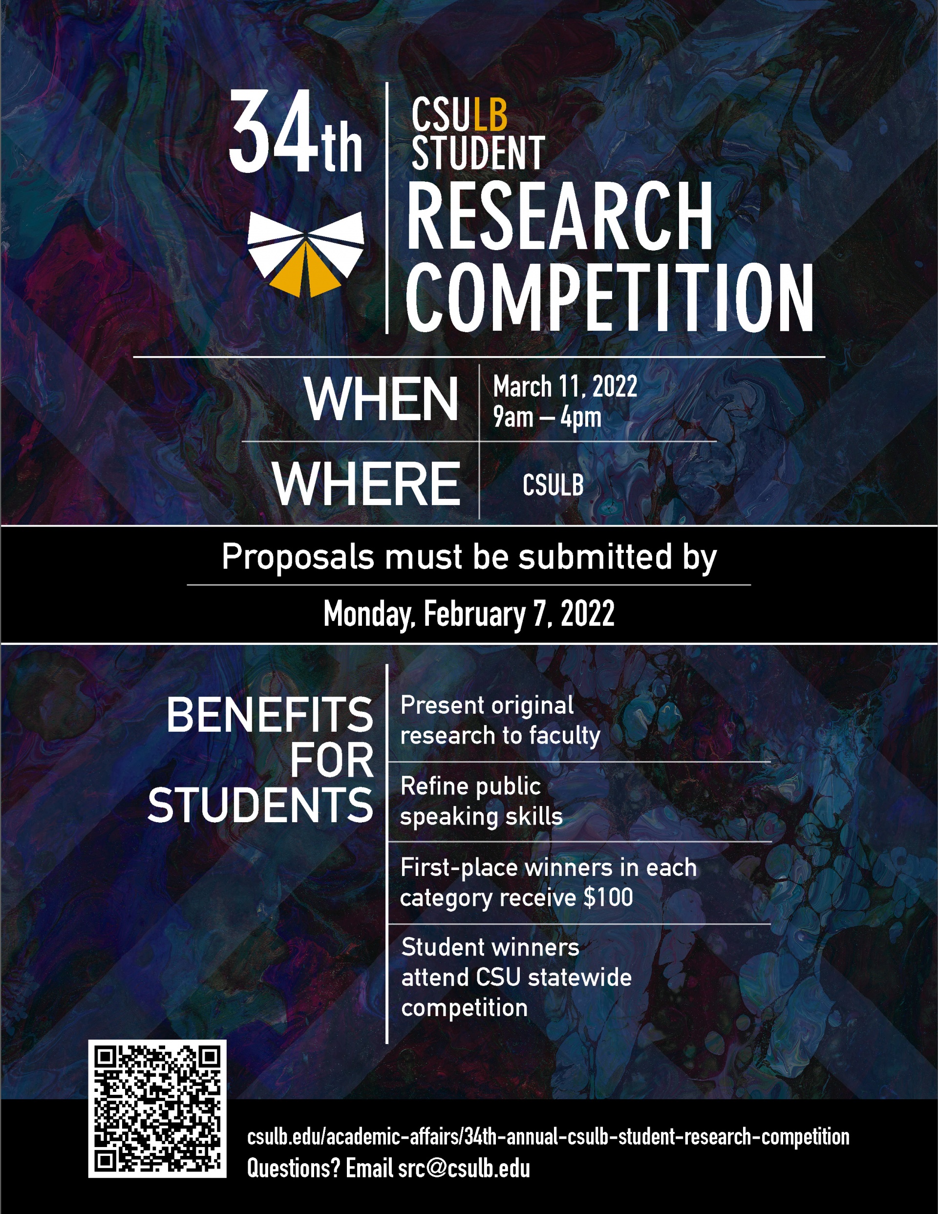 34th Annual CSULB Student Research Competition