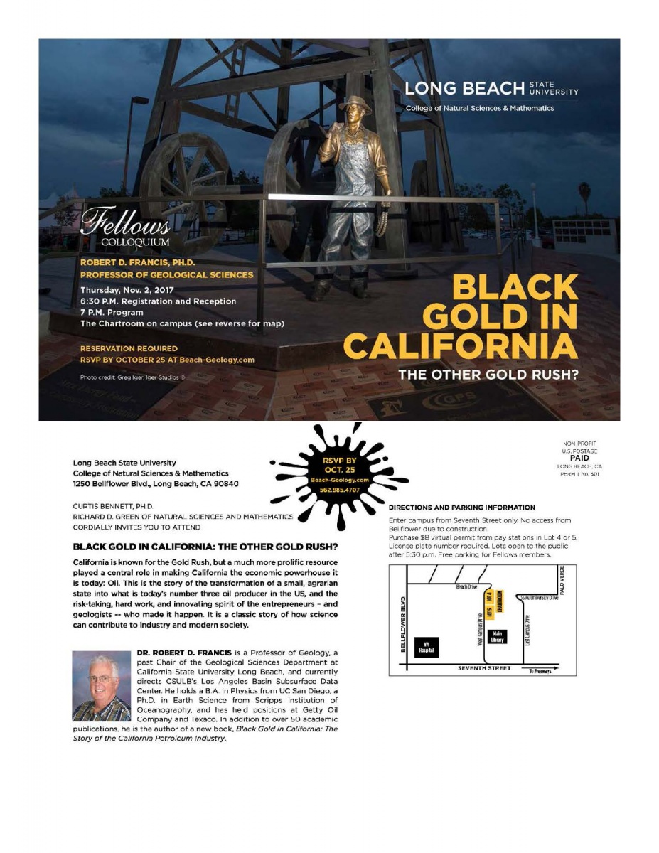 Black Gold Event, as described in the text to follow