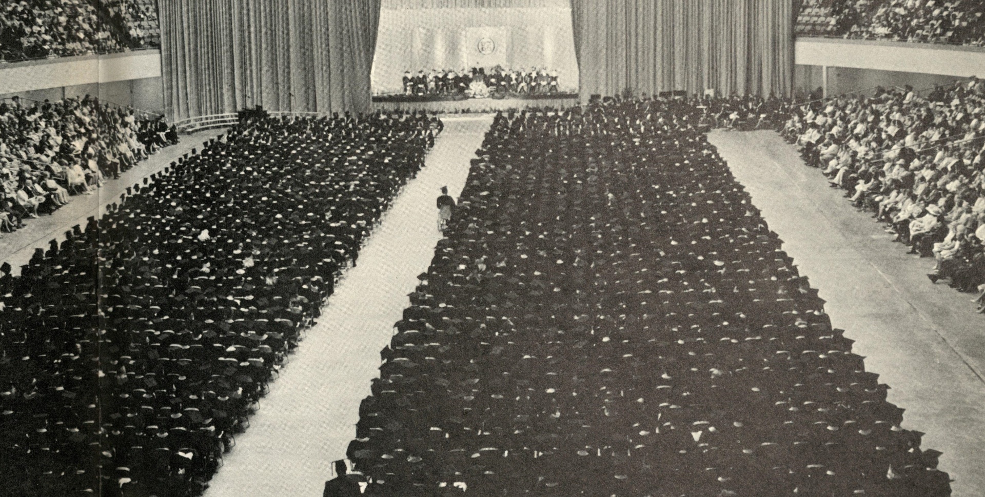 graduation ceremony, 1969