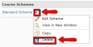 delete scheme