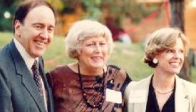 Isabel Patterson with former CSULB President