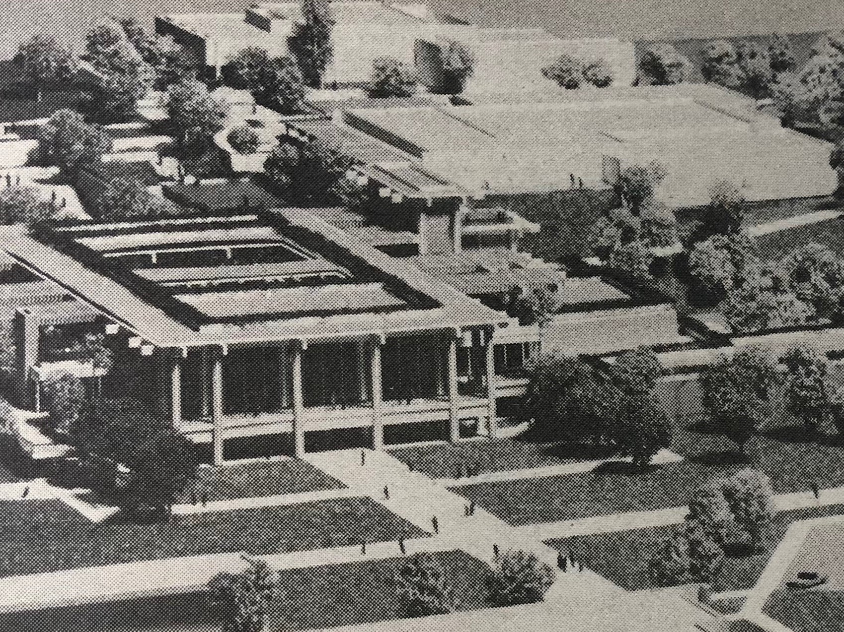 the new student union, 1969