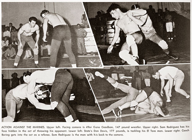 Csulb wrestling early days
