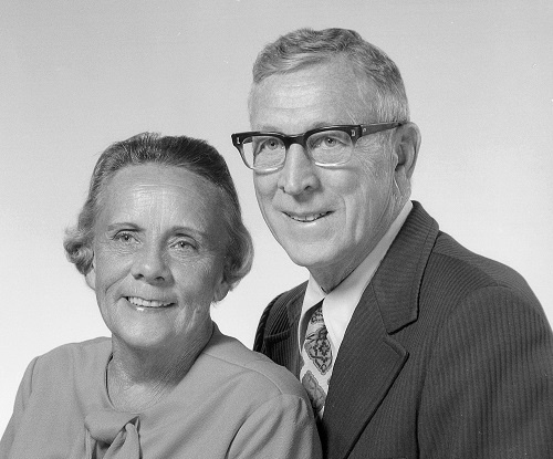 Nell and John Wooden