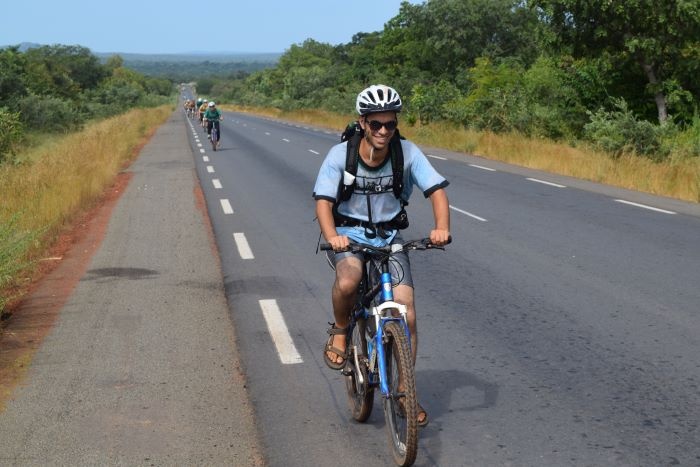 Biking through the Sikasso