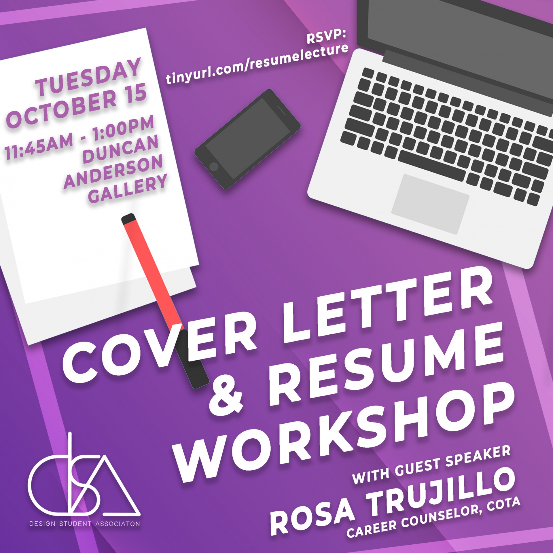 Cover Letter & Resume Workshop with Rosa Trujillo