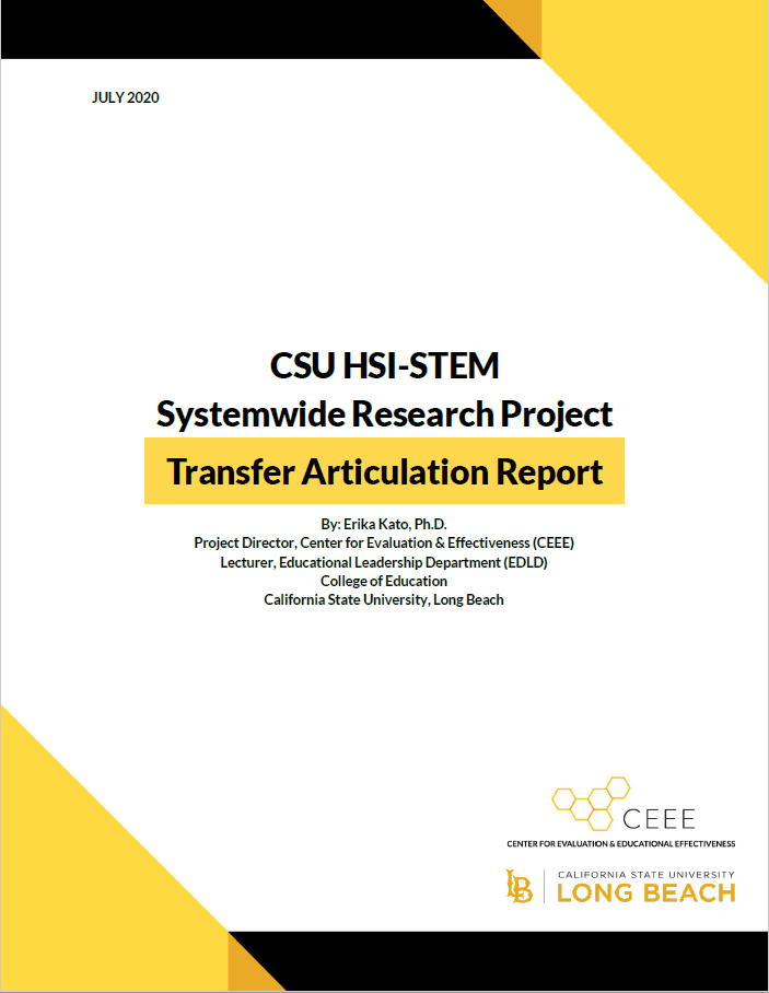 Transfer Articulation Report
