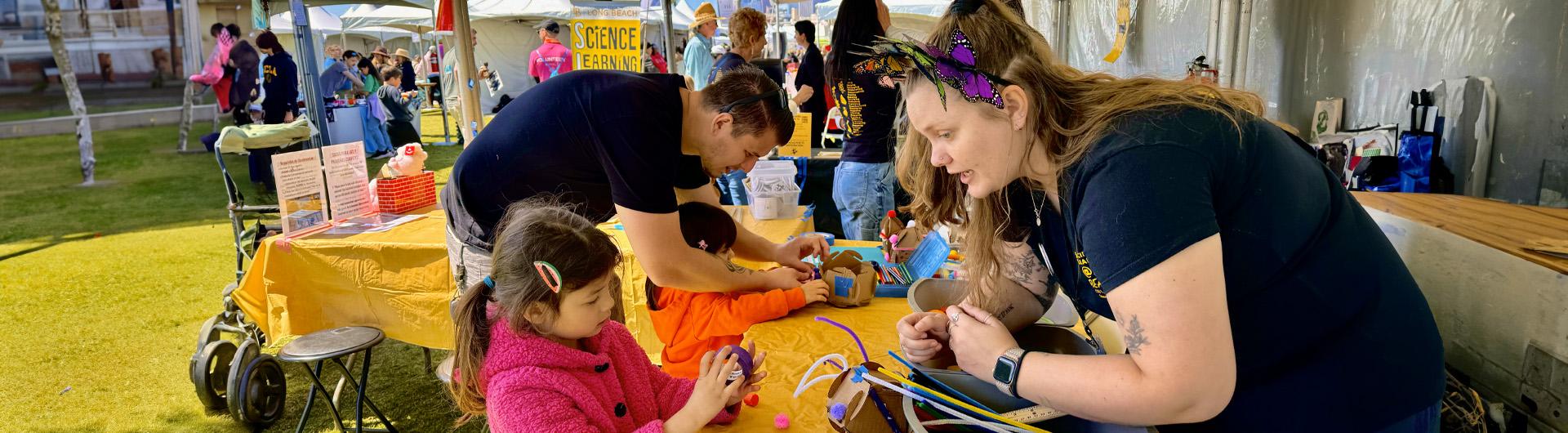 science activities at City of Stem festival
