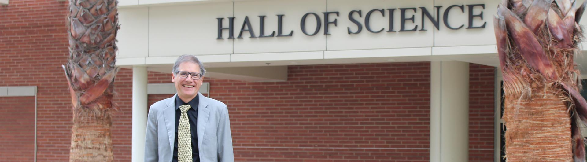 Dean Curtis Bennett and the Hall of Science building