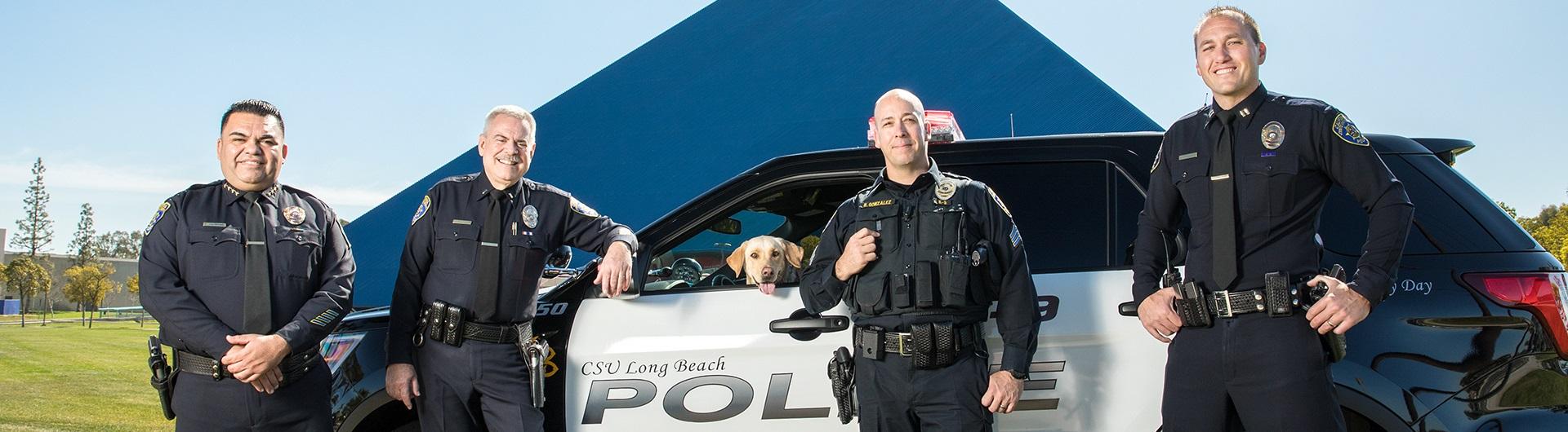 UPD Officers and K9 Unit