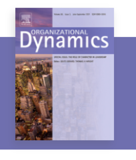 journal Organizational Dynamics front cover