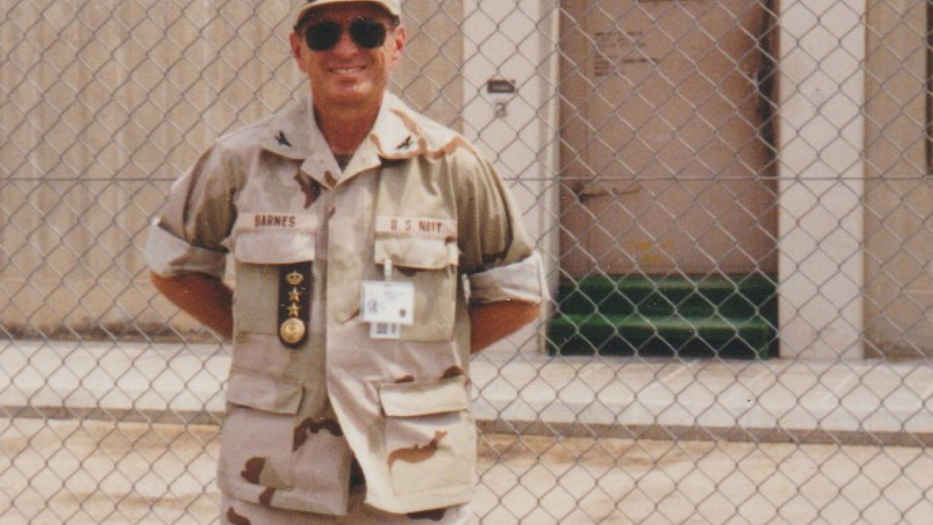 Captain Barnes, USNR, Riyadh, Saudi Arabia