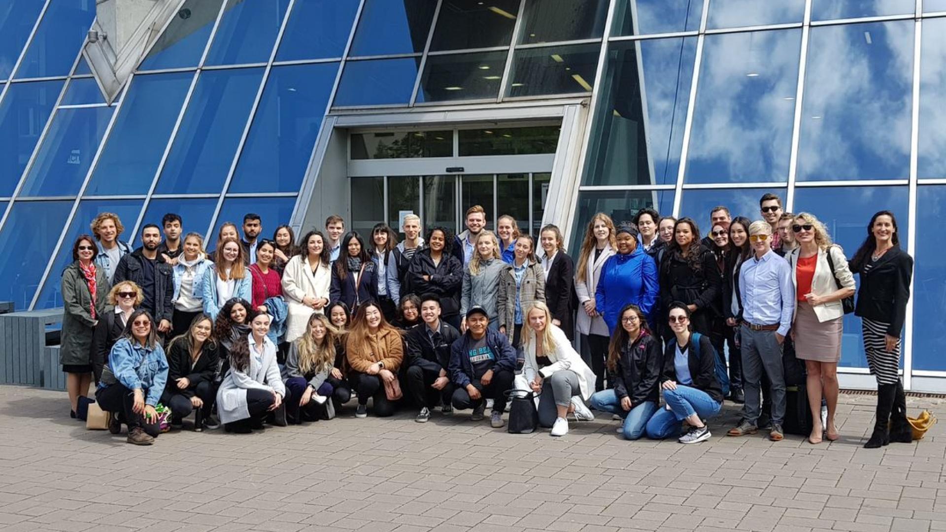 2019 Hamburg Students from COB Germany study abroad 