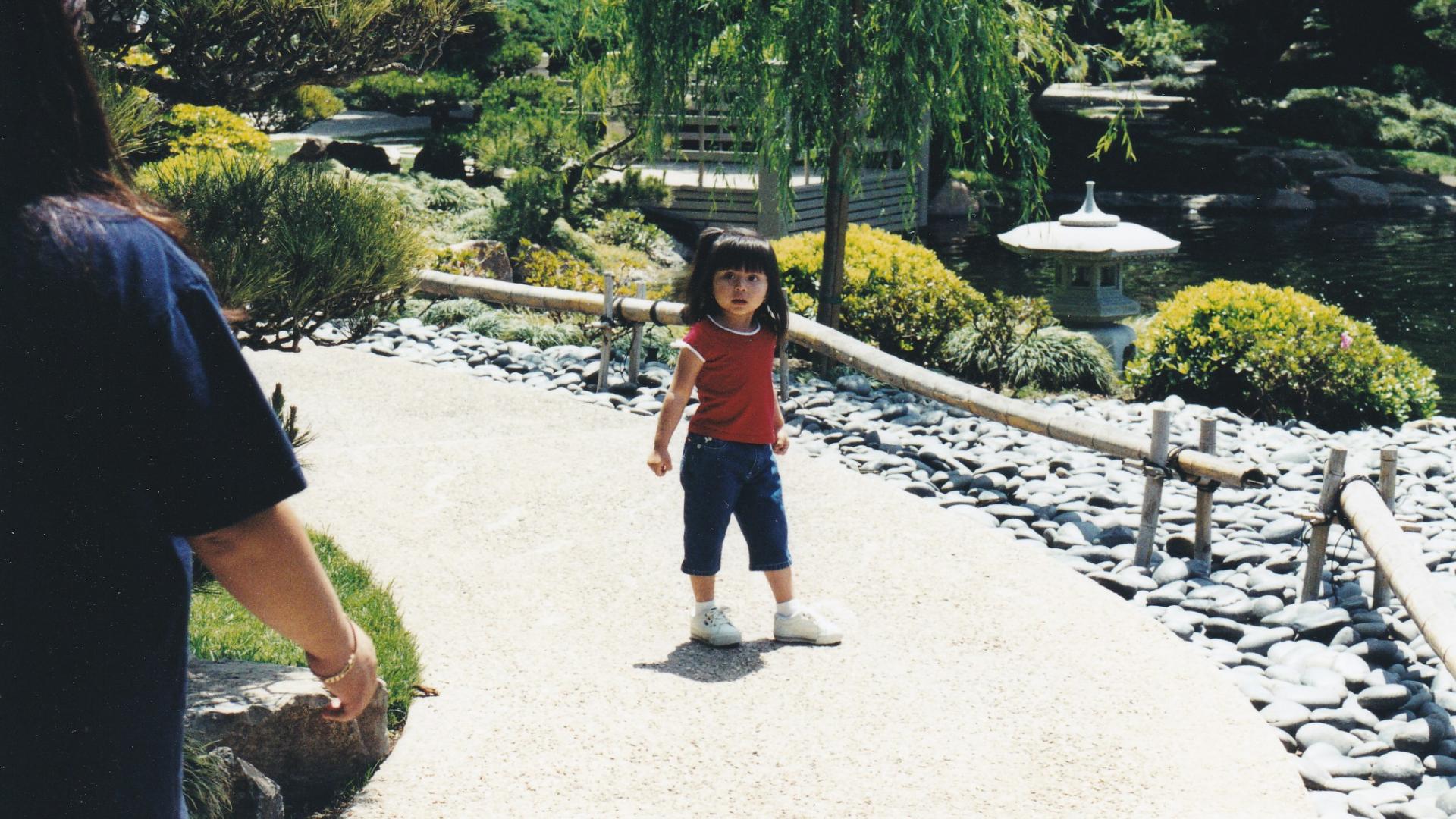 Natali at the Japanese Garden
