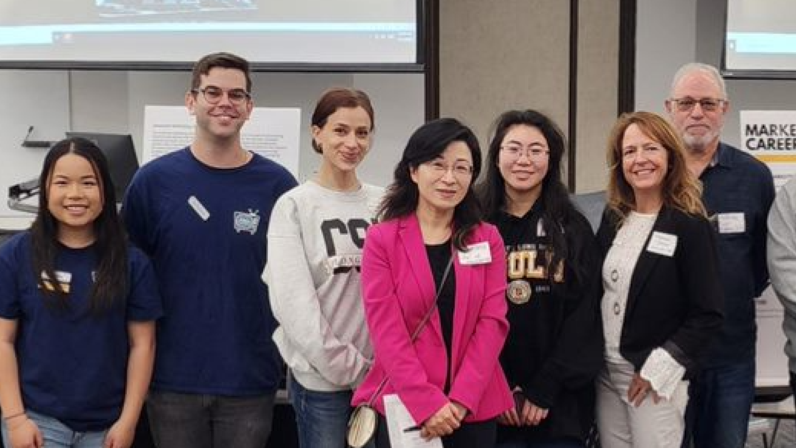 CSULB COB DAY Faculty and AMA students 2023