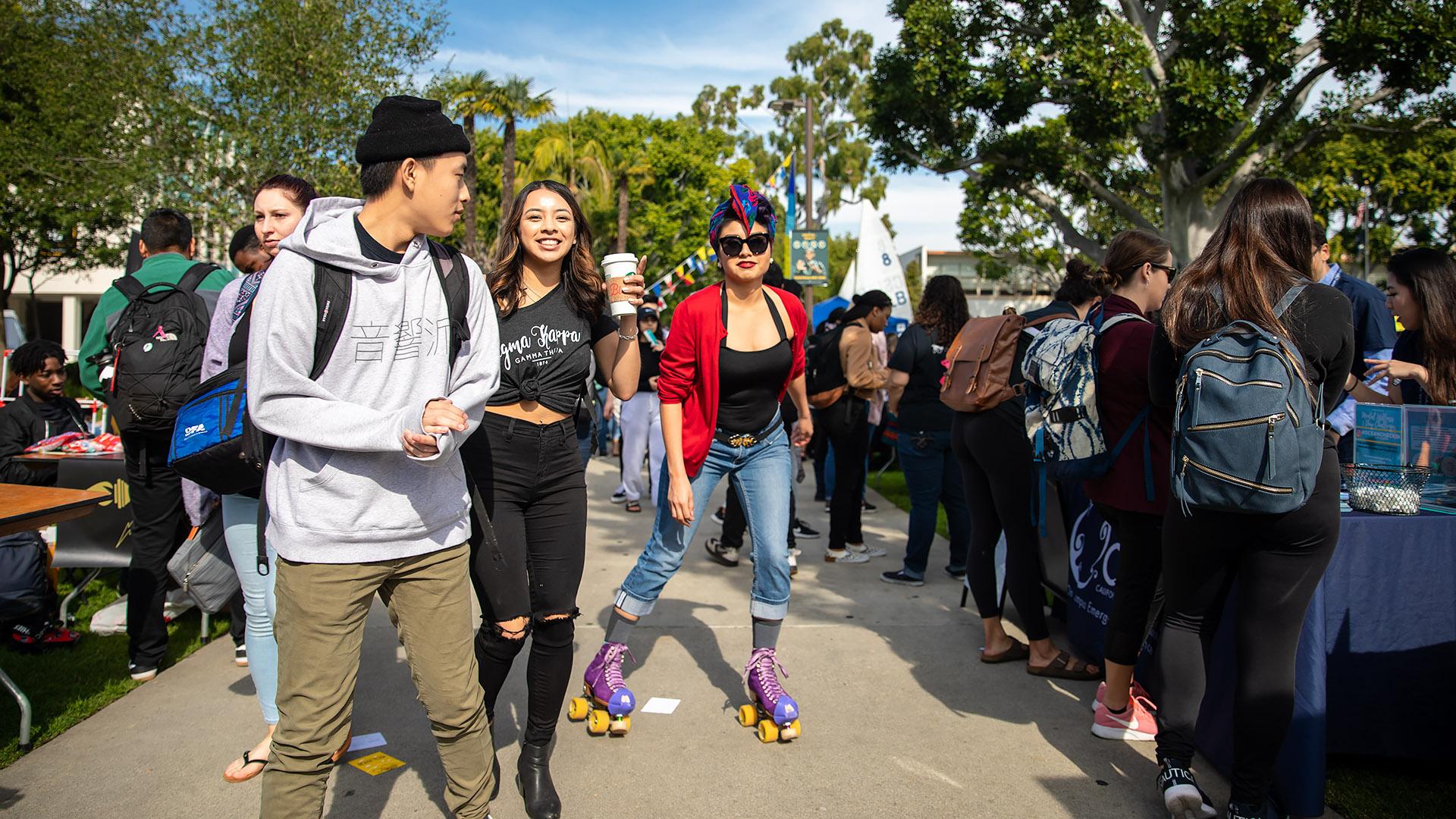 csulb students enjoy week of welcome on campus