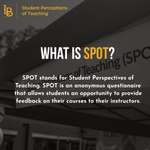 spot stands for student perceptions of teaching