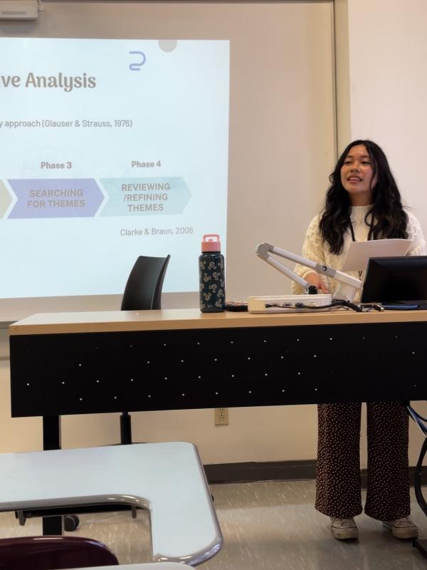CED student Claudine Maloles competes in CSULB Student Research Competition