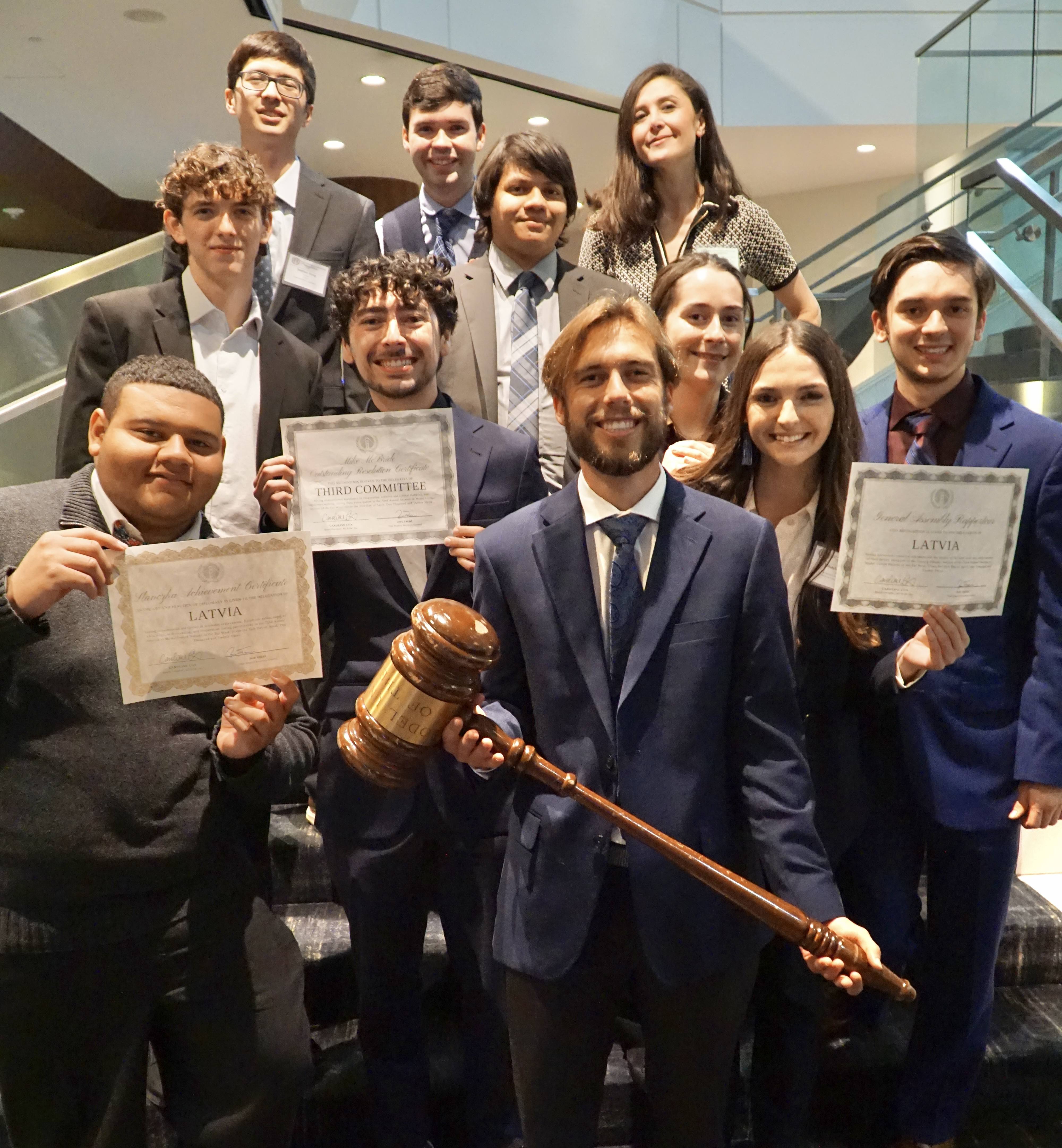 Model United Nations Group Photo