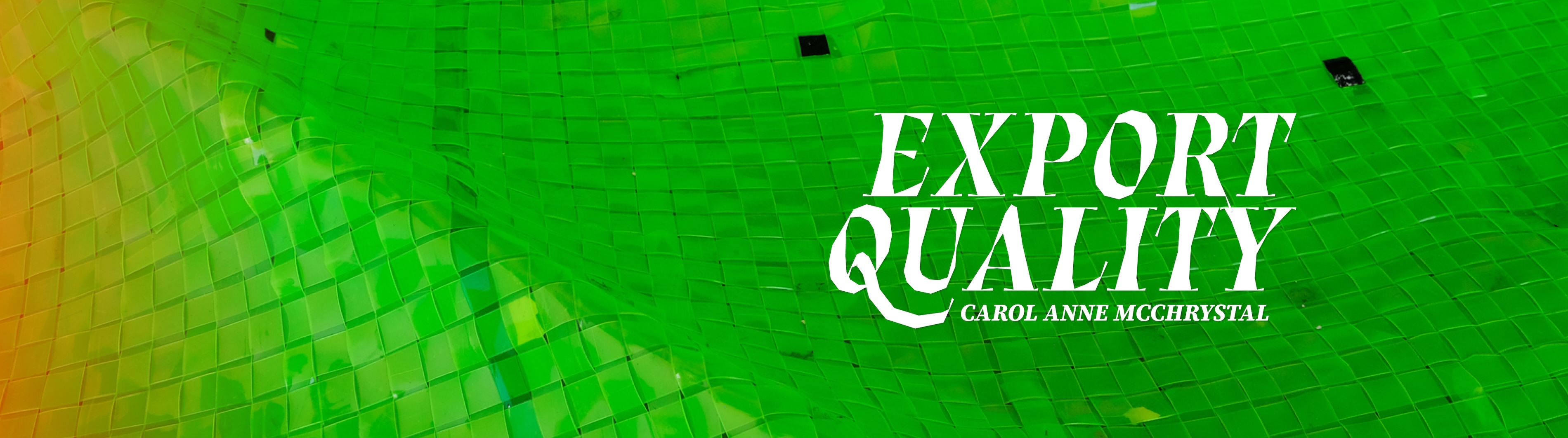 decorative exhibitions banner