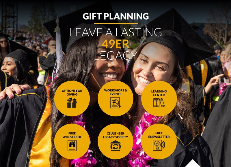 Gift Planning: Graduating students during Commencement