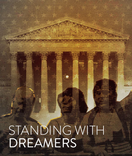 Standing with Dreamers