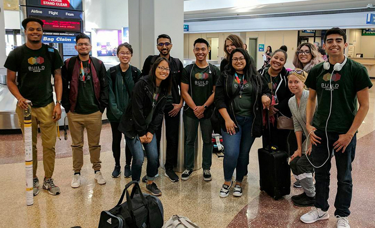 CSULB BUILD representing at SACNAS 2017.