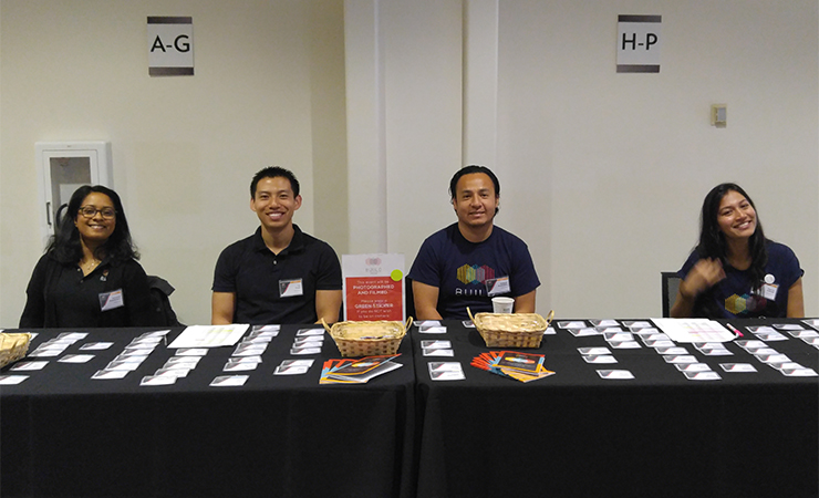 04-setup-4.jpg Sewwandi Abeywarda and graduate assistants are ready to take