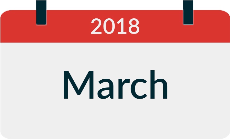 March 2018