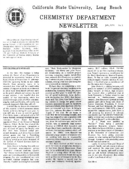1978 Newsletter