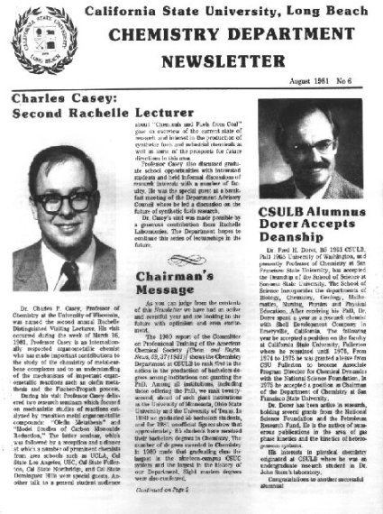 1981 Newsletter