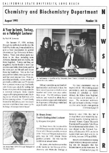 1991 Newsletter
