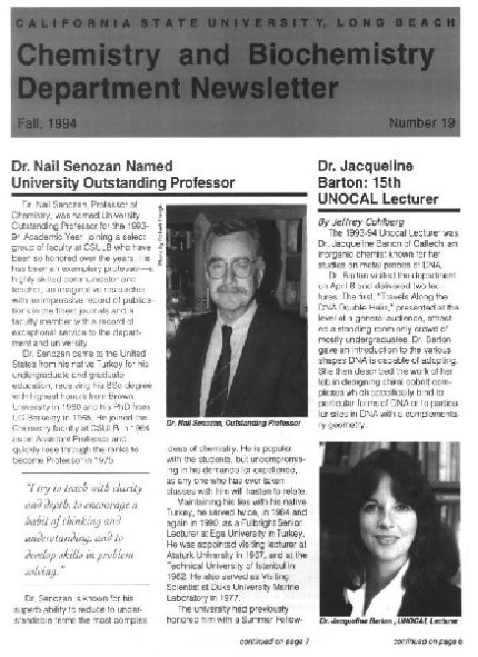 1994 Newsletter