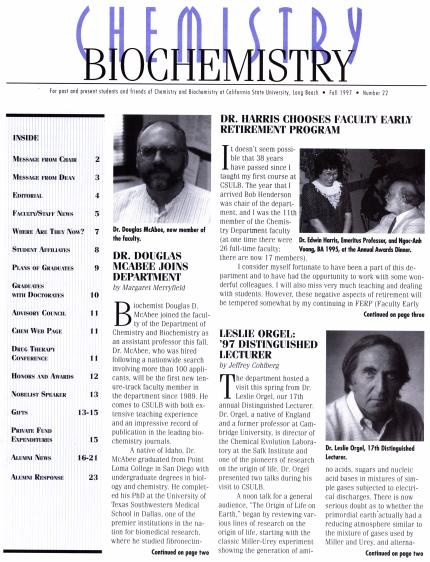 1997 Newsletter