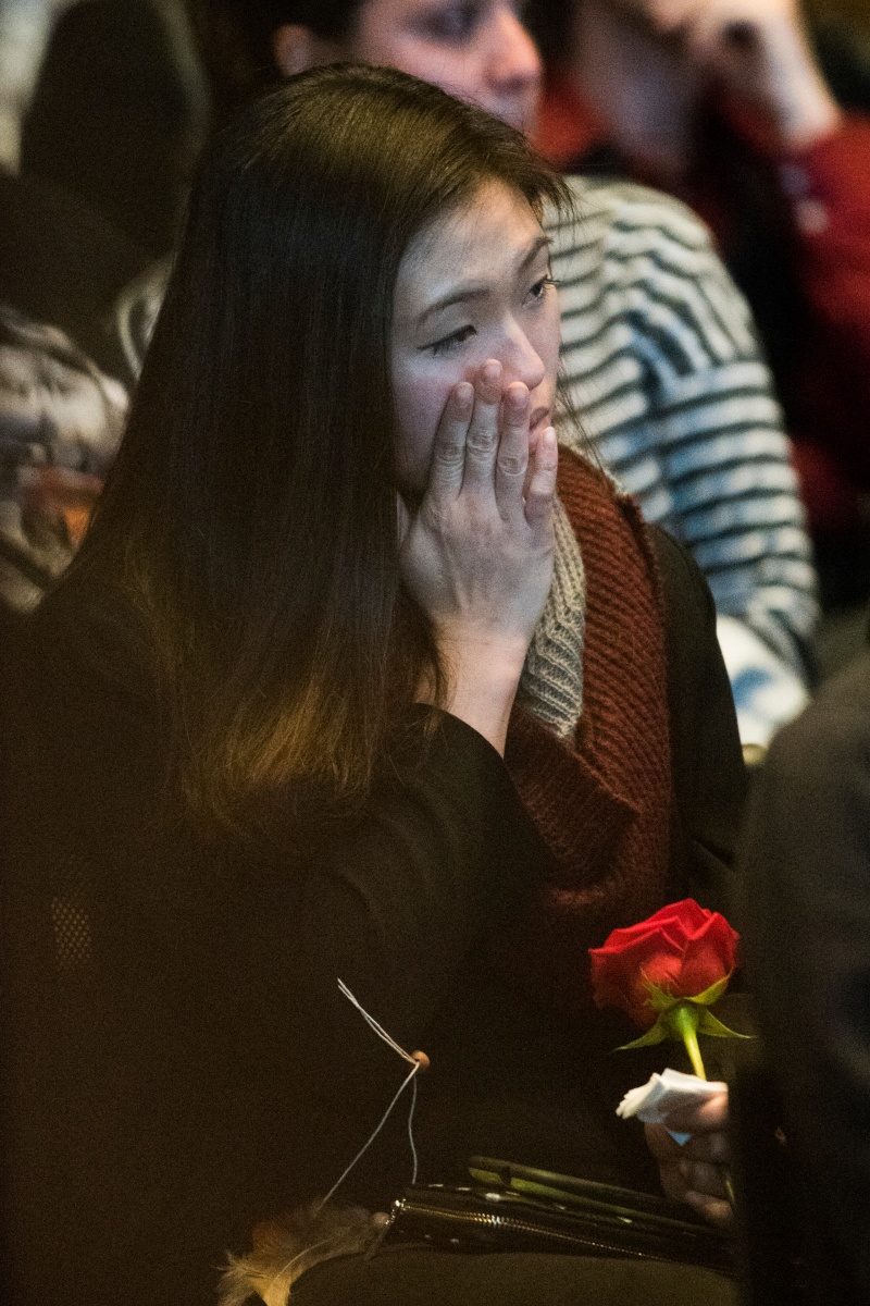 Thousands attended the vigil for Nohemi Gonzalez on November