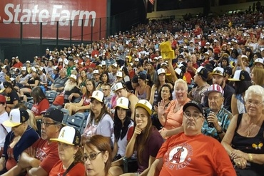 2015 Beach Family Day @ Angels Stadium