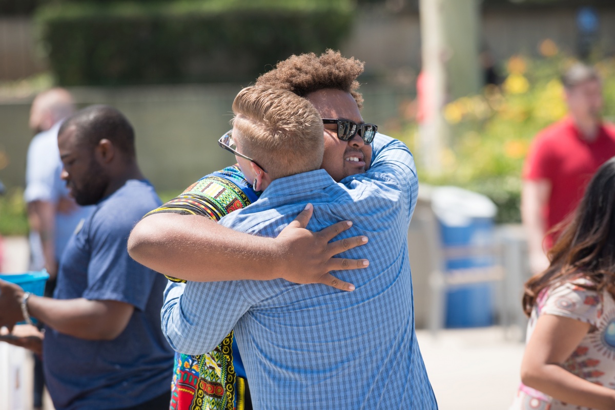 20160616_orlando_vigil_056_sp.jpg Speaker Dr. Jonathan Paul and LGBTQ Center Executive Directo