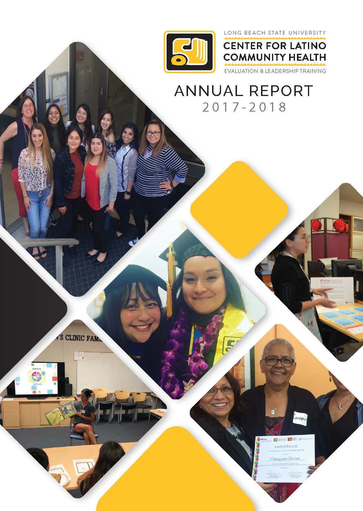 2017-2018 Center Annual Report Cover