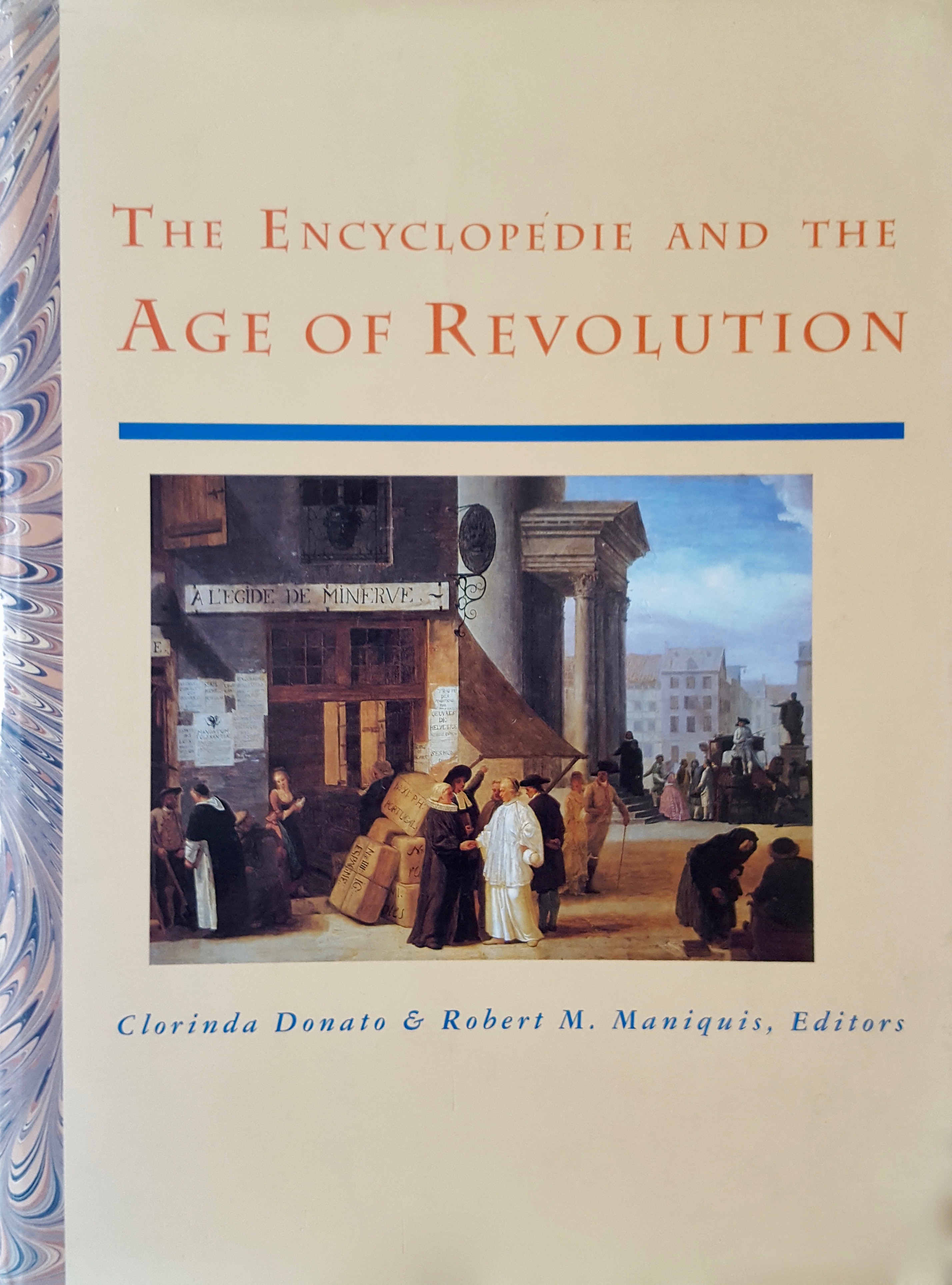 Book cover of the Encyclopedie and the Age of Revolution