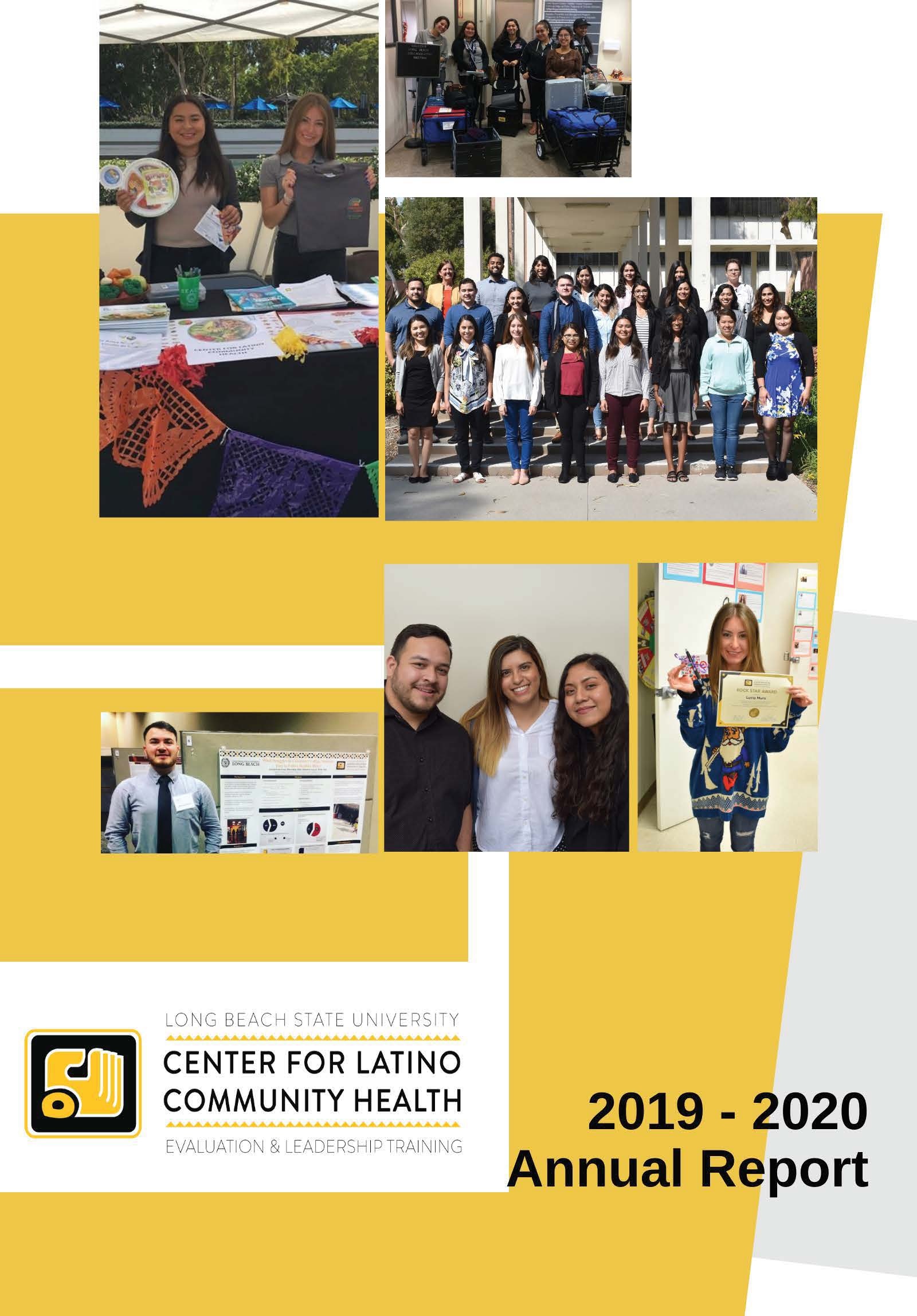2019-2020 Center Annual Report Cover