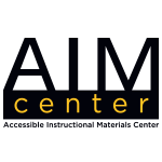 2019_logo_aimcenter_150x150.png Accessible Instructional Materials Center Logo