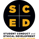student conduct and ethical development logo