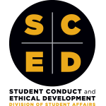 2019_logo_sced_150x150.png student conduct and ethical development logo