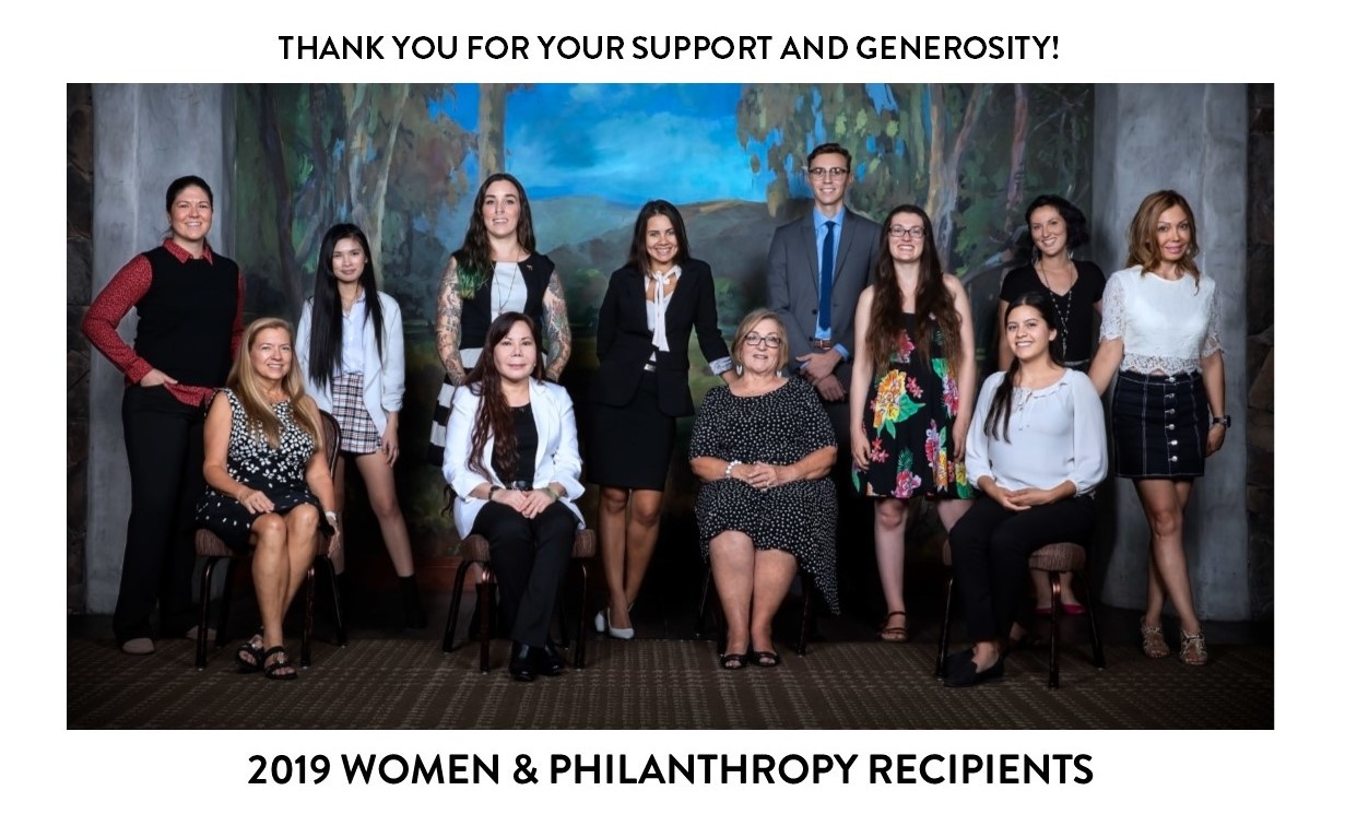2019 Women & Philanthropy Scholarship Recipients