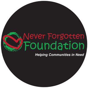 logo for never forgotton foundation